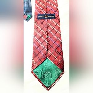 Men'sVintage Tommy Hilfiger Modern Tartan Plaid Neck Tie